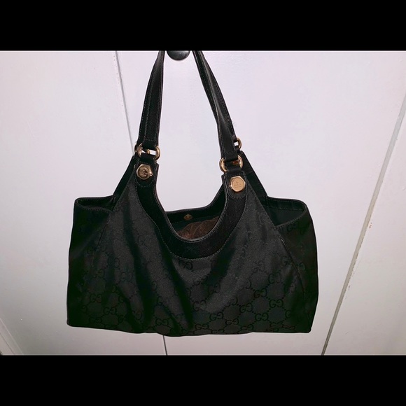 Authentic Gucci GG monogram nylon medium hobo bag. - Picture 3 of 5